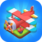 Merge Plane - Click & Idle Tycoon icon