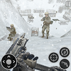 Снігова снайперська стрілянина Снайпера Війна: FPS Island Shooter 1.4 APK + MOD (необмежена кількість грошей) для Android