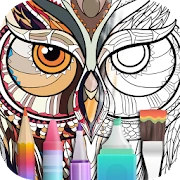 Coloring Book for family icon