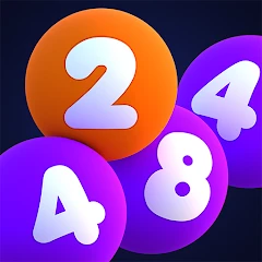 Roll Merge 3D - 2048 Puzzle icon