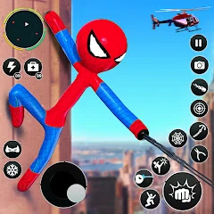 Spider Rope Fight Adventure icon