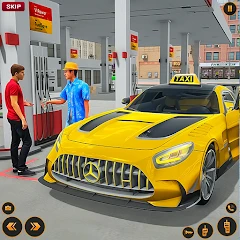 Taxi Driver: Crazy Taxi Games. icon