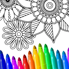 Coloring Book for Adults icon