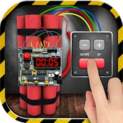 Time Bomb Broken Screen Prank icon