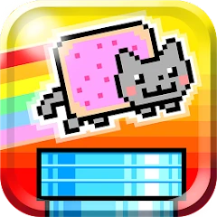 Flappy Nyan: flying cat wings icon
