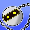 Machine chain strike icon