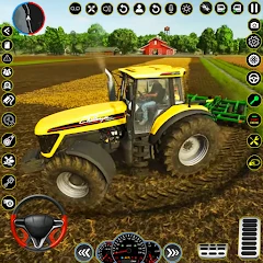 Real Tractor Modern Farming 3D icon