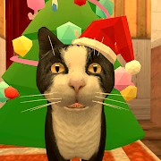 Cat Fred Evil Pet. Horror game icon