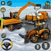 Snow Excavator Simulator Game icon