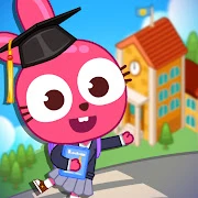 Papo Town School Life for Kids icon