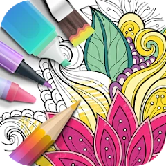 Garden Coloring Book icon
