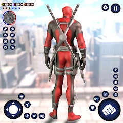 Miami Rope Hero Spider Games icon