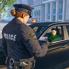 Police Simulator Cop Games icon