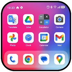MiniPhone Launcher 26: Cool OS icon