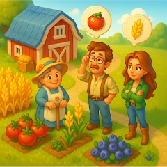 Farm Town Village Build Story icon