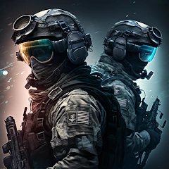 Commando Strike Offline Game Mod Apk 3.9  icon