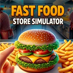 Fast Food Store Simulator Game icon