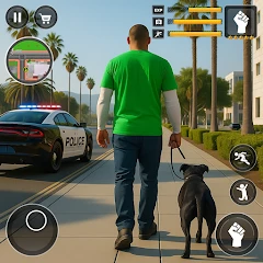 Grand City Thug Crime Games icon