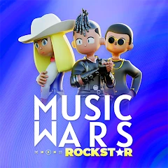 Music Wars: Rockstar & Rap Sim icon