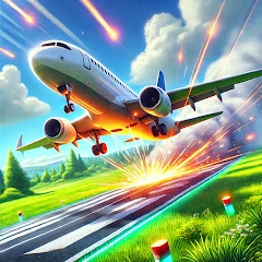 Sling Plane 3D - Sky Crash Jet icon