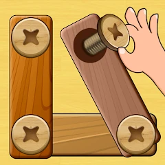 Wood Nuts & Bolts Puzzle Mod Apk 12.2 Unlimited money