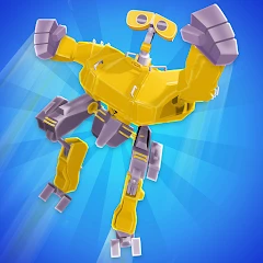 Robot Evolutions Mod Apk 1.0.2 Weak enemy