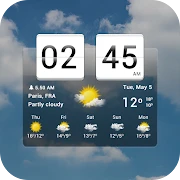 Sense Flip Clock & Weather icon