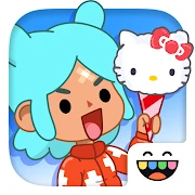 Toca Boca World x Hello Kitty Mod Apk 1.119.1 Unlocked