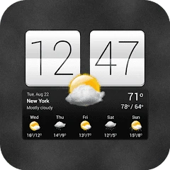 Sense V2 Flip Clock & Weather icon