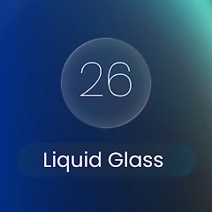 Liquid Glass 26 Round Icons Mod Apk 1.4 Full