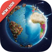 Idle World - Build The Planet icon