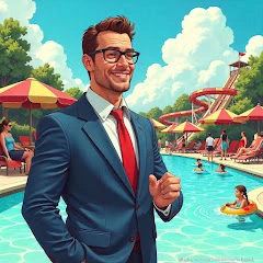 Waterpark Owner Simulator Mod Apk 1.6 Remove ads
Free purchase
Unlimited money
