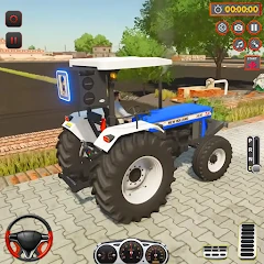 Real Tractor Modern Farming 3D icon