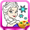 magic coloring book icon