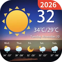 Local Weather Alerts - Widget icon