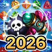 Jewel Kraken: Match 3 Blast icon