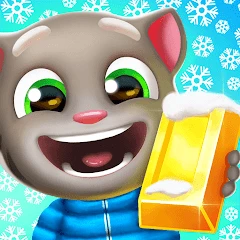 Talking Tom Gold Run Mod Apk 25.5.10.13891  icon