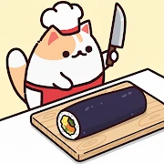 Cat Snack Bar: Cute Food Games icon