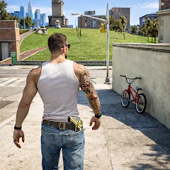 Grand Gangster: Rope hero City icon