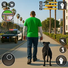 Grand City Thug Crime Games icon