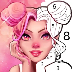Coloring Game: Paint by Number Mod Apk 5.0.8  icon