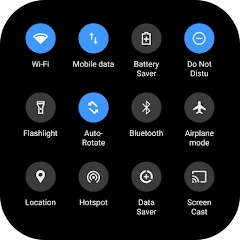 One Shade: Custom Notification icon