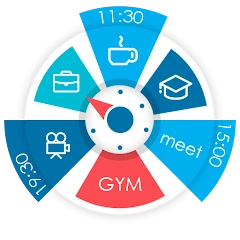 Sectograph. Day & Time planner icon