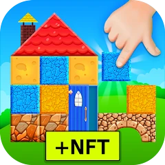 Construction Game Build bricks icon