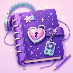 My Secret Diary with Lock icon