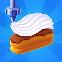Perfect Cream: Icing Cake Game icon